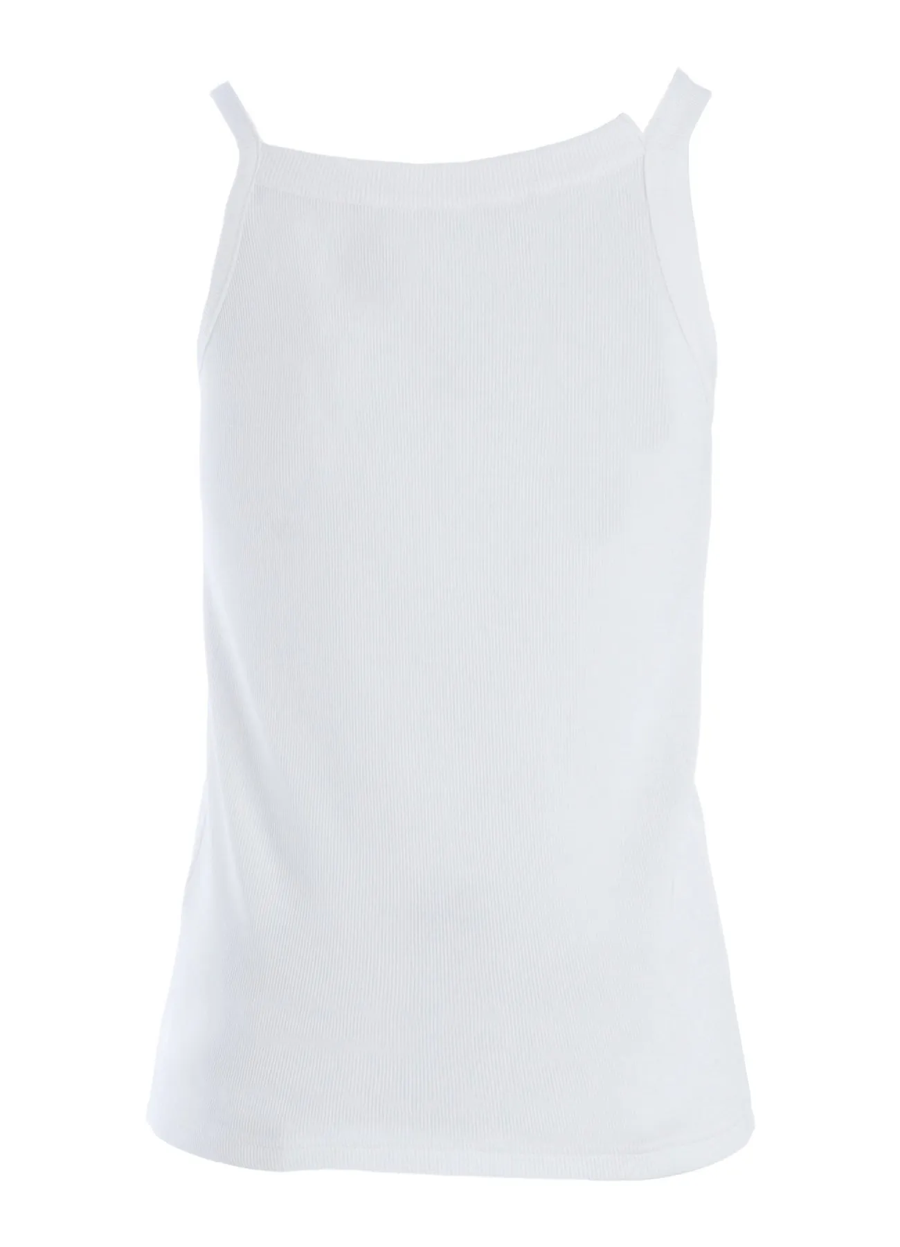 COTTON RIB TANKTOP sold by Yohji Yamamoto product image thumbnail 4
