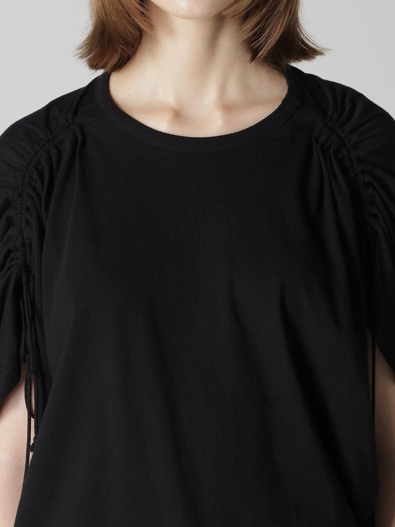 COTTON JERSEY 2-WAY STRING PULLOVER sold by Yohji Yamamoto product image thumbnail 5