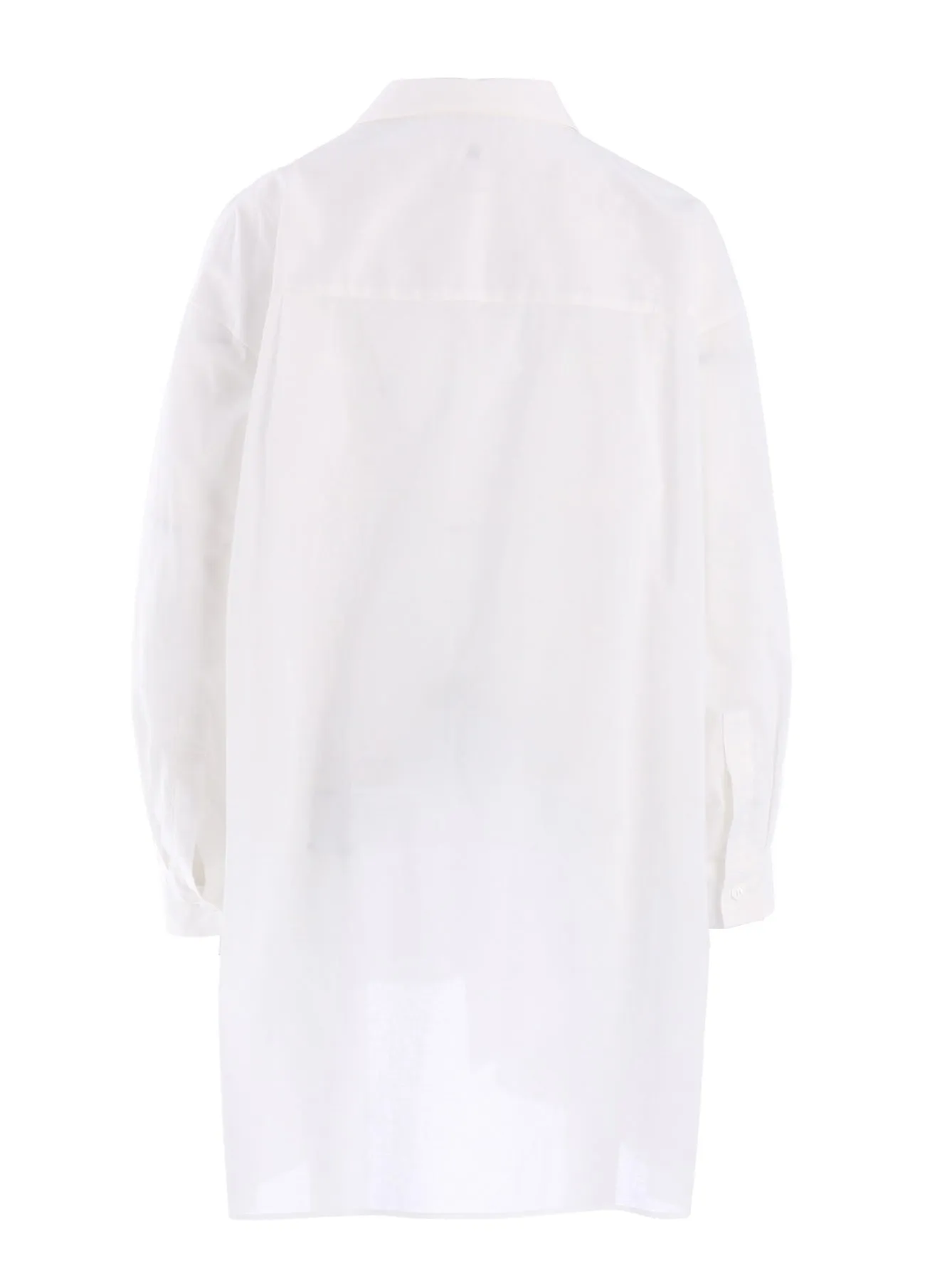 COTTON LAWN ASYMMETRIC BIG BLOUSE sold by Yohji Yamamoto product image thumbnail 3