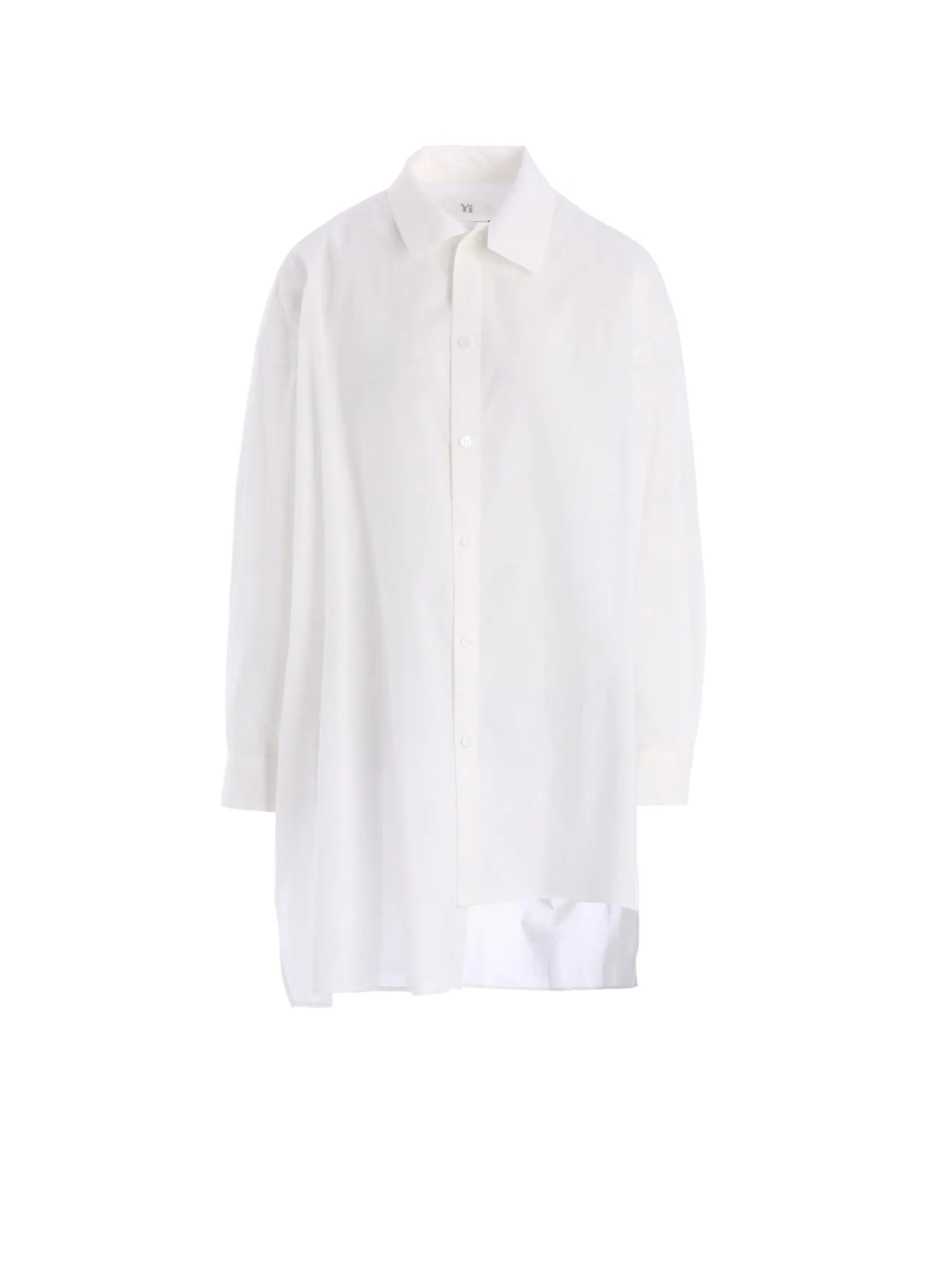 COTTON LAWN ASYMMETRIC BIG BLOUSE sold by Yohji Yamamoto