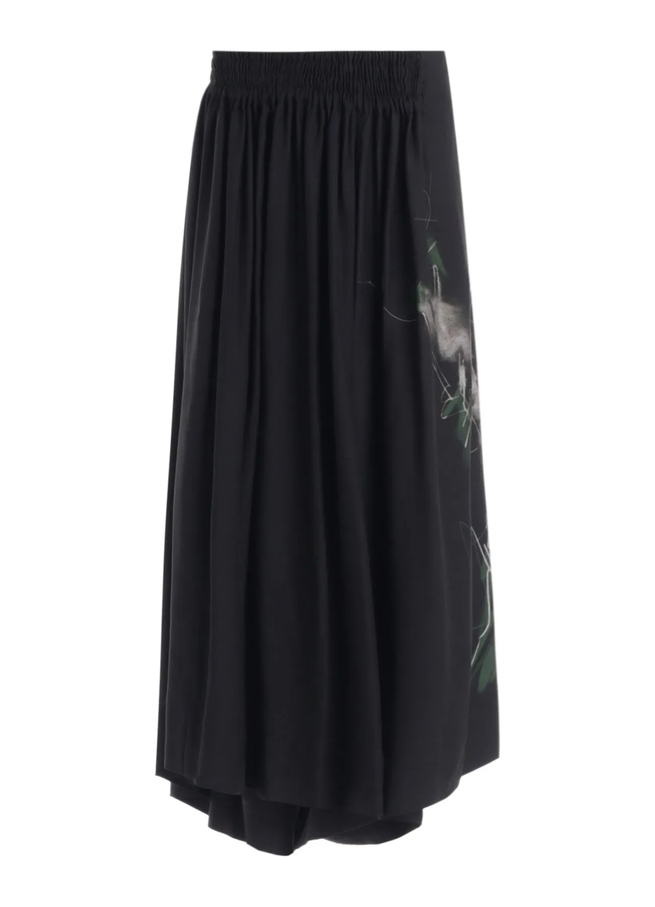 CU/DUNGAREE TWILL GATHERED PANTS sold by Yohji Yamamoto product image thumbnail 2