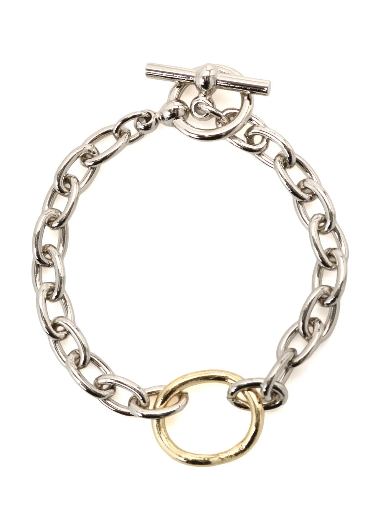 BRASS AND ALLOY BRACELET sold by Yohji Yamamoto product image thumbnail 4