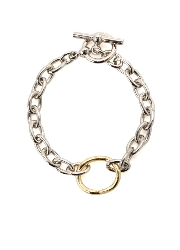 BRASS AND ALLOY BRACELET sold by Yohji Yamamoto