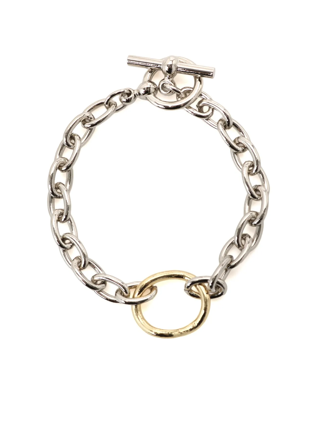 BRASS AND ALLOY BRACELET sold by Yohji Yamamoto