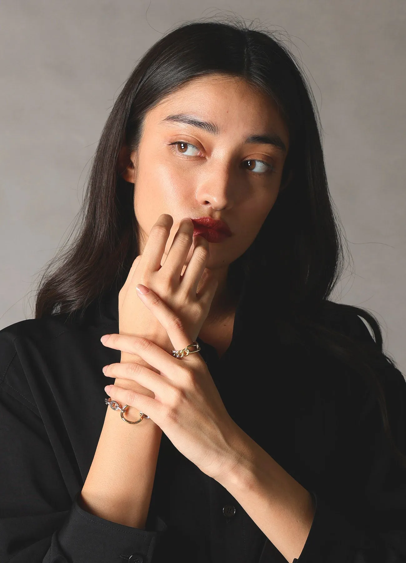 BRASS AND ALLOY BRACELET sold by Yohji Yamamoto product image thumbnail 3