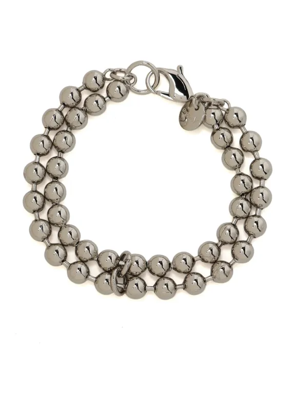 BRASS BALL CHAIN BRACELET sold by Yohji Yamamoto