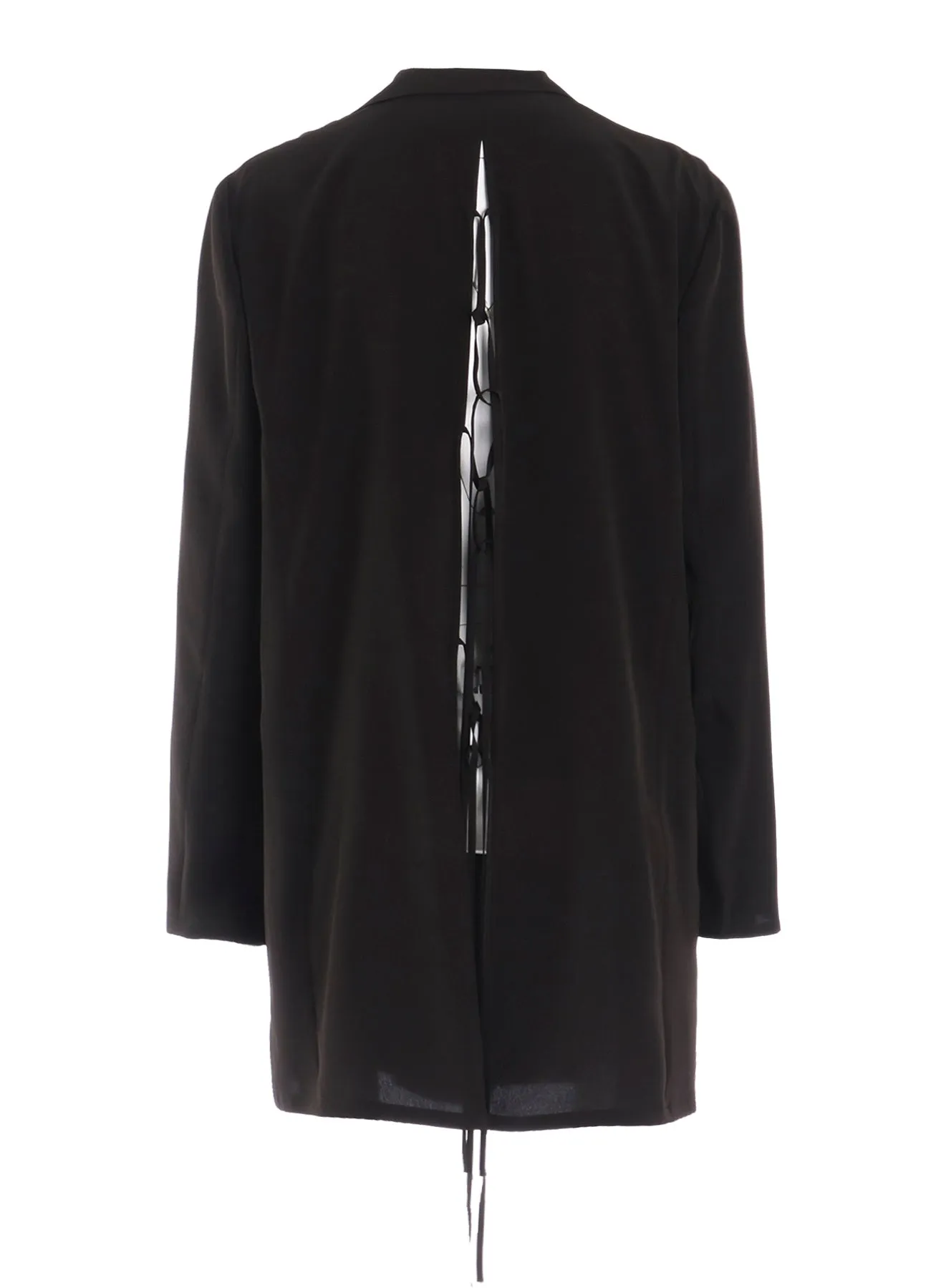 TRIACETATE DECIN STRINGS JACKET sold by Yohji Yamamoto product image thumbnail 3