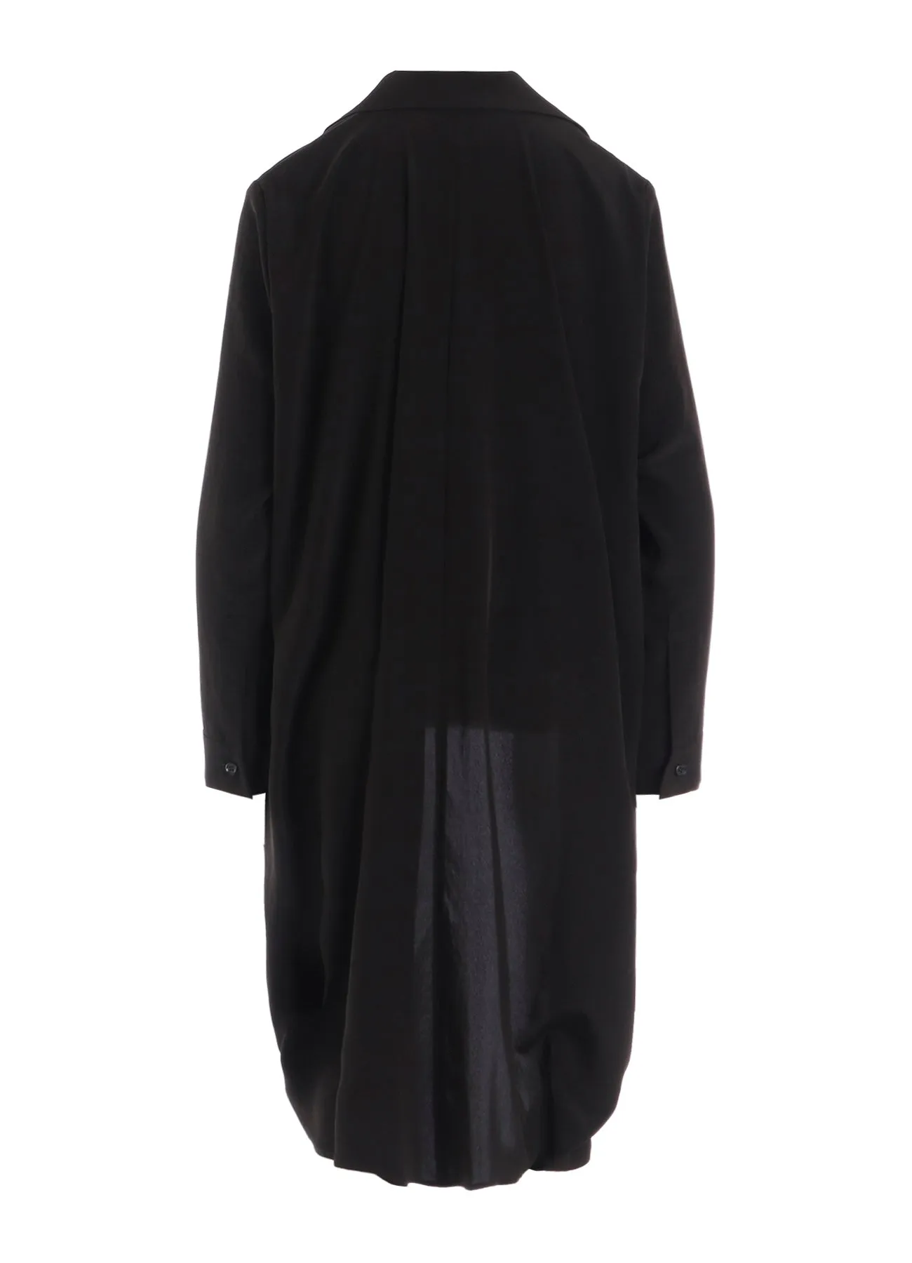 TRIACETATE DECIN FRONT PIN TUCK SHIRT sold by Yohji Yamamoto product image thumbnail 3