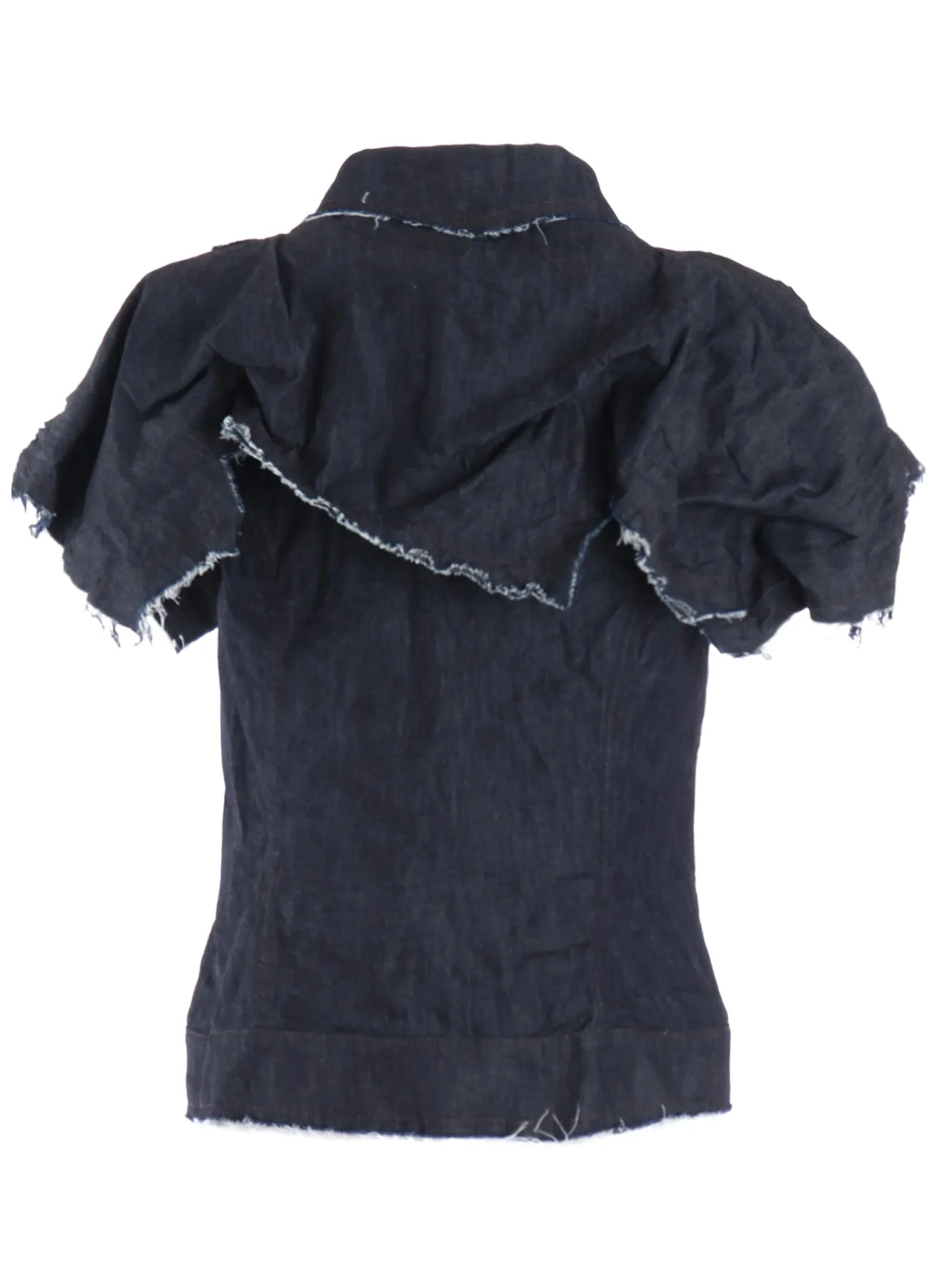 6oz DENIM DESIGNED PANEL JACKET sold by Yohji Yamamoto product image thumbnail 3