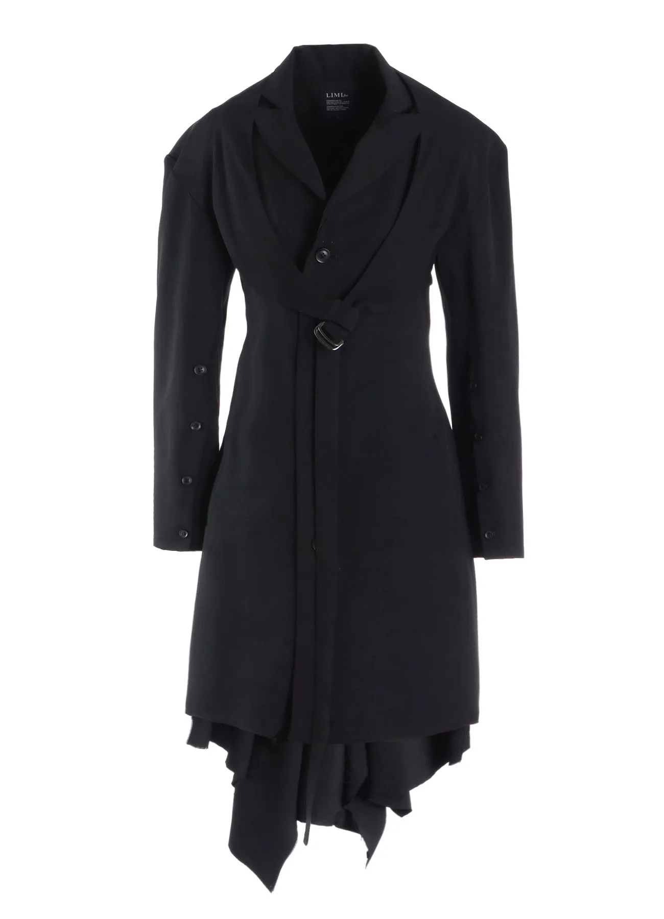 W/GABARDINE BIG SHOULDER JACKET sold by Yohji Yamamoto product image thumbnail 2