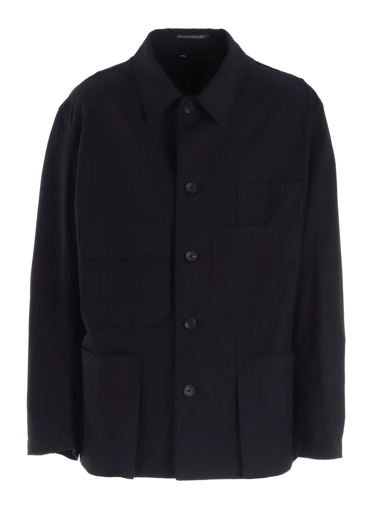 COTTON FLANNEL CHAIN STITCH BLOUSON sold by Yohji Yamamoto product image thumbnail 2