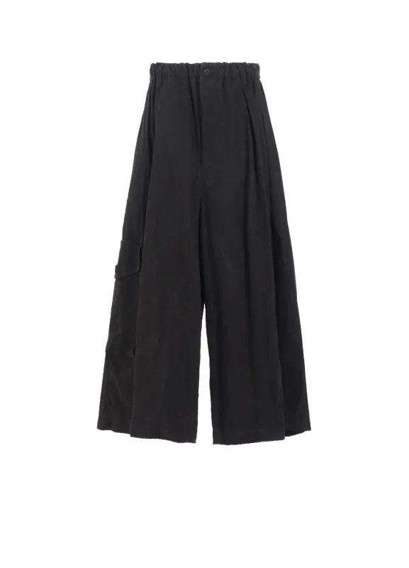 PIGMENT PRINT RIPSTOP CARGO CULOTTE PANTS made by Yohji Yamamoto