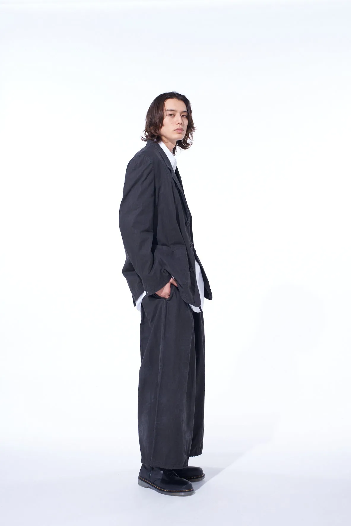 PIGMENT PRINT RIPSTOP WORK JACKET sold by Yohji Yamamoto product image thumbnail 5