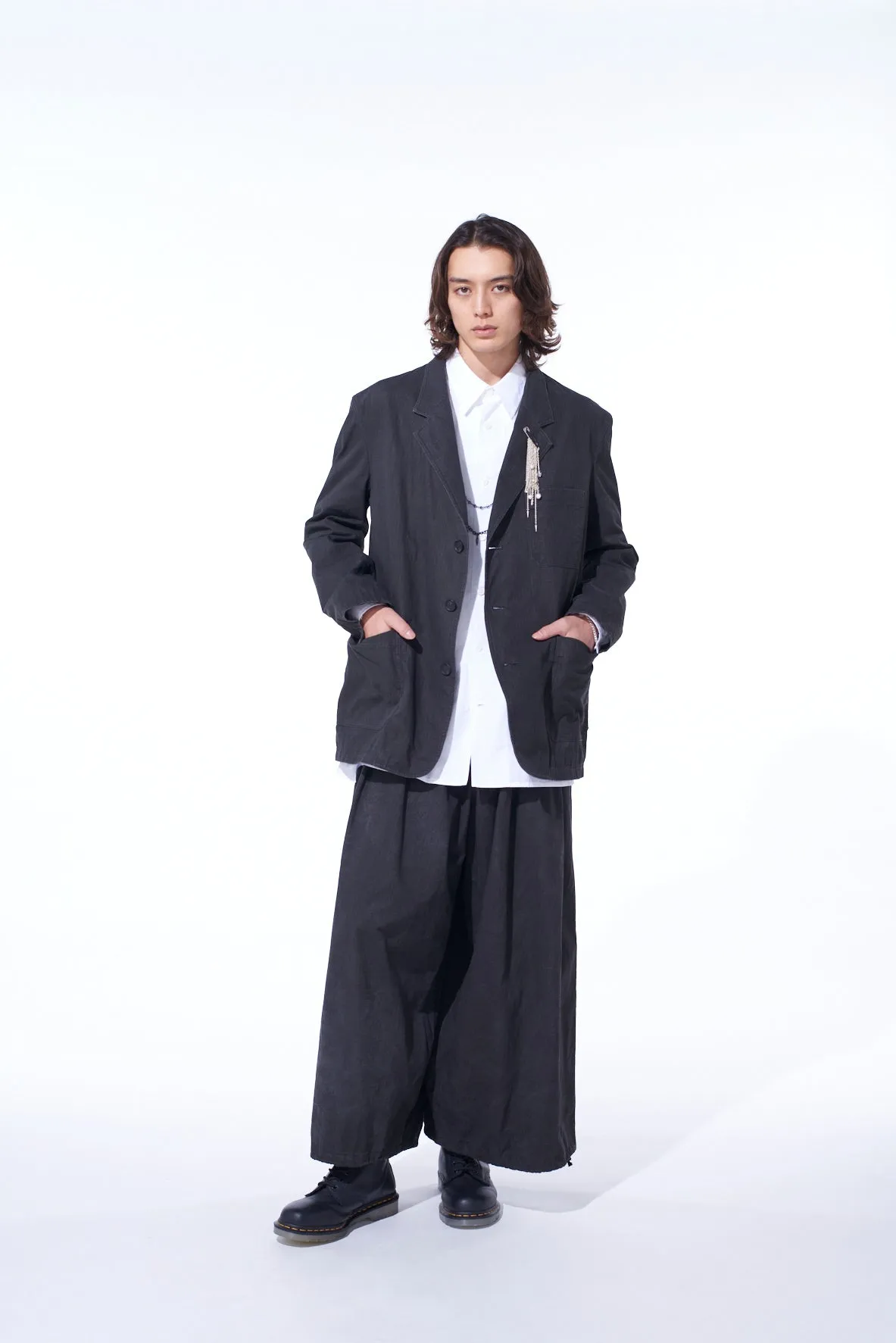 PIGMENT PRINT RIPSTOP WORK JACKET sold by Yohji Yamamoto product image thumbnail 2