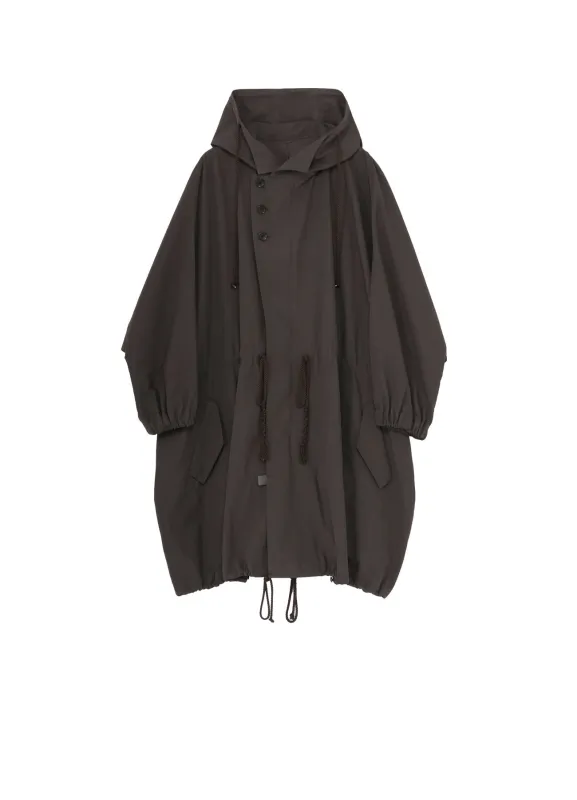S HIGH-TWISTED GABARDINE DOLMAN SLV COAT sold by Yohji Yamamoto