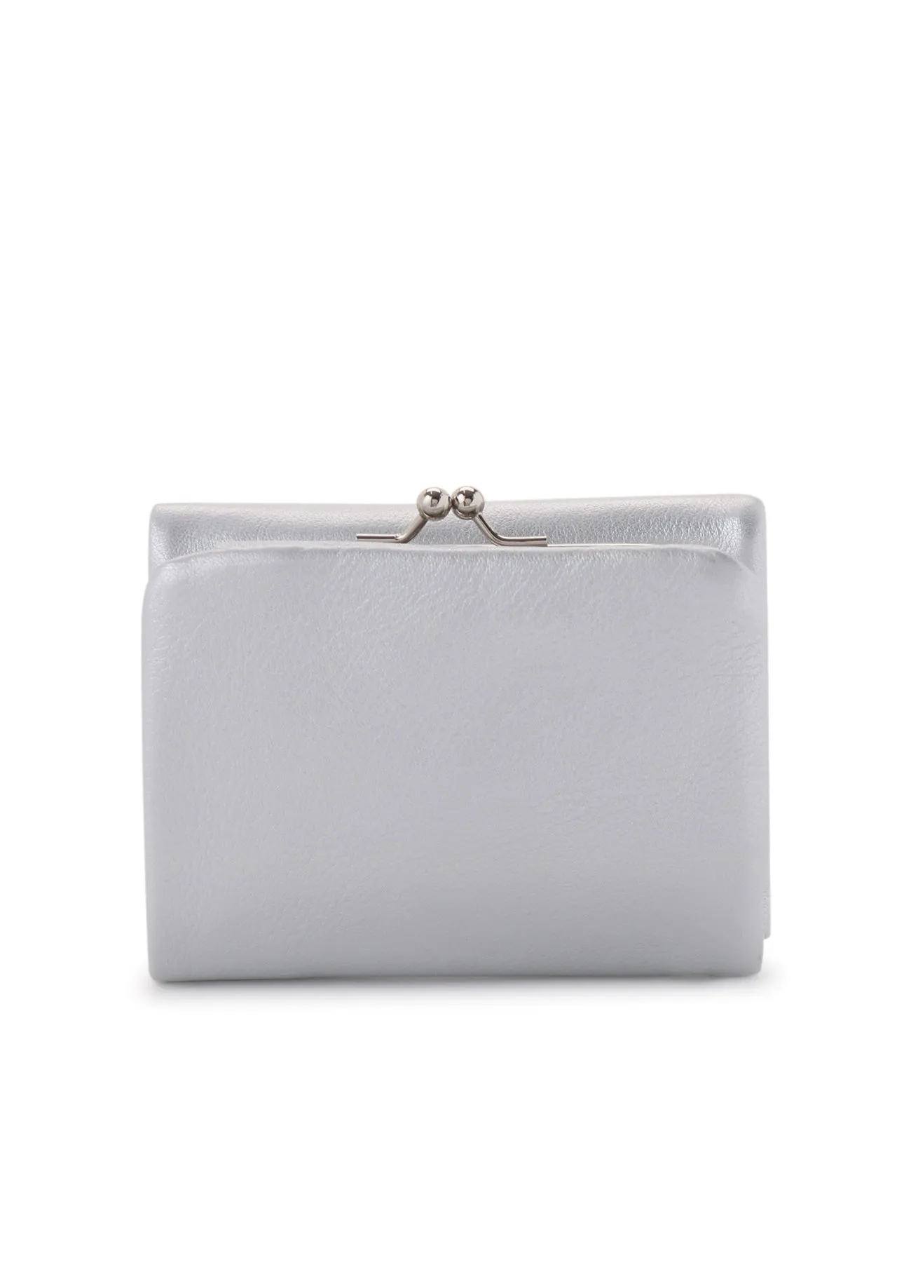 FOIL LEATHER TRIFOLD PUFFY WALLET sold by Yohji Yamamoto