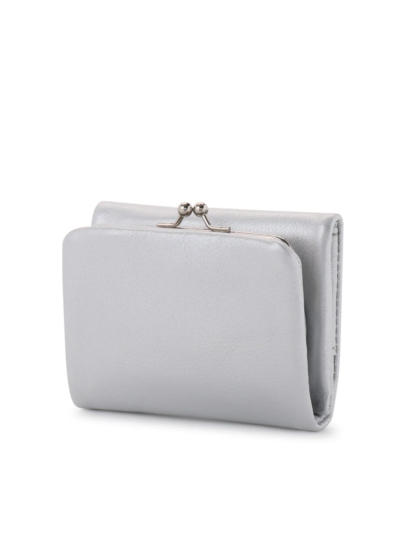 FOIL LEATHER TRIFOLD PUFFY WALLET sold by Yohji Yamamoto product image thumbnail 5