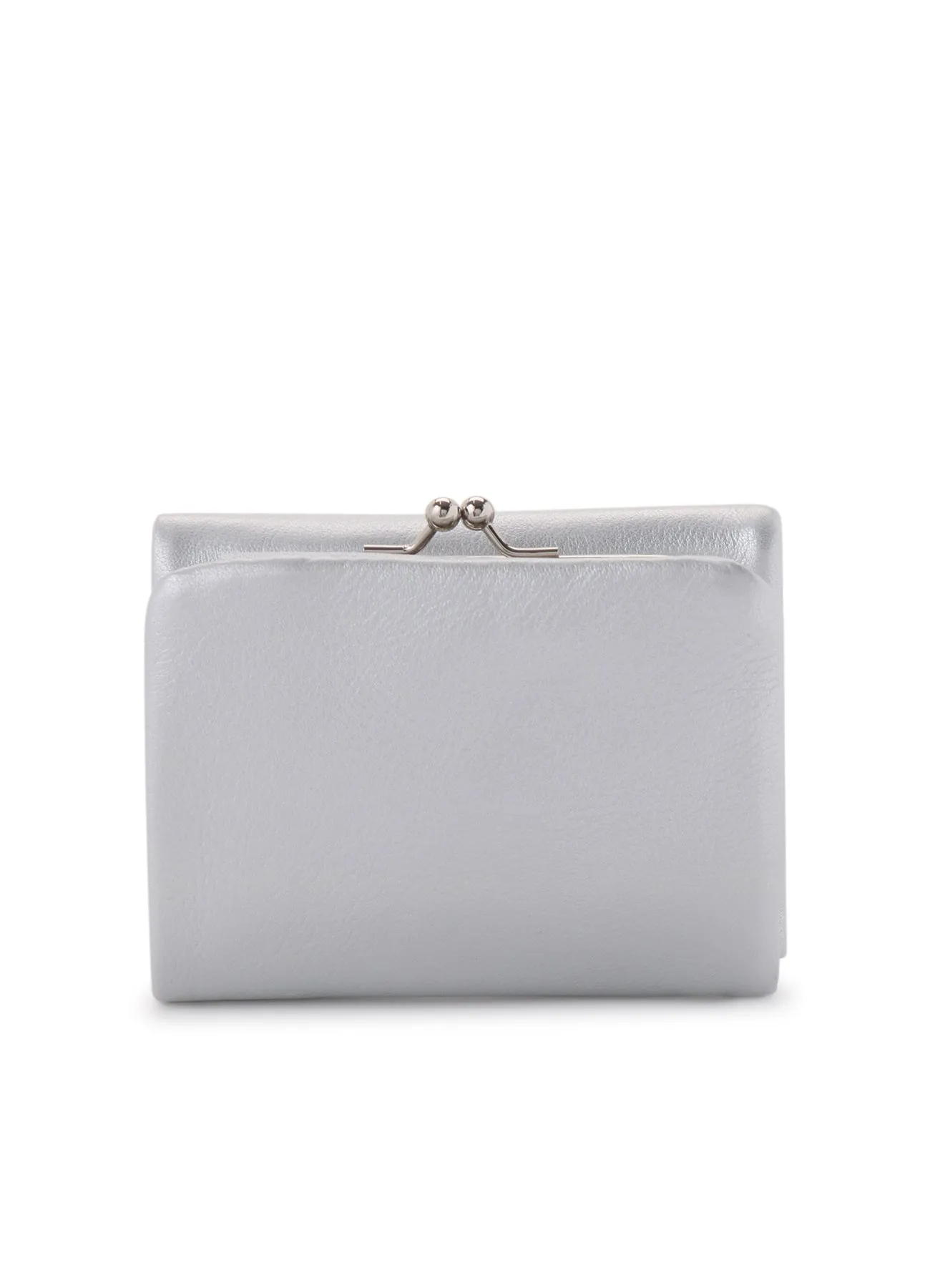 FOIL LEATHER TRIFOLD PUFFY WALLET sold by Yohji Yamamoto product image thumbnail 2