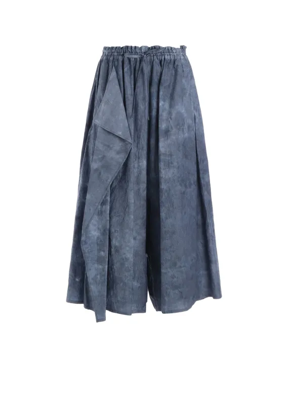 "CHUSEN" DRAPE FLARE PANTS sold by Yohji Yamamoto