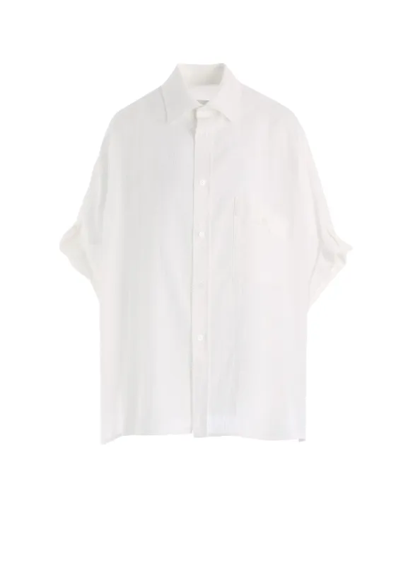 COTTON VOILE VIYELLA DOLMAN SLEEVE SHIRT sold by Yohji Yamamoto