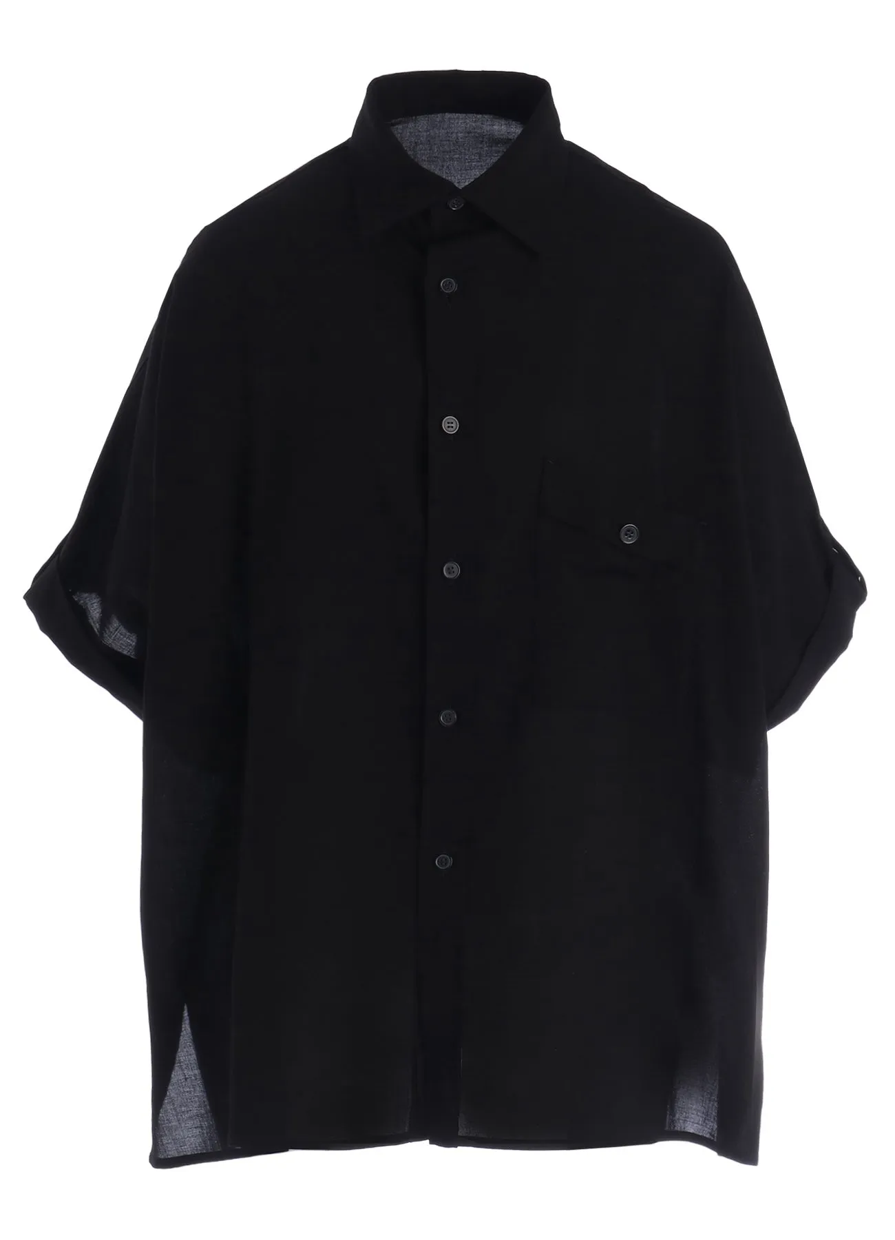 COTTON VOILE VIYELLA DOLMAN SLEEVE SHIRT sold by Yohji Yamamoto product image thumbnail 2