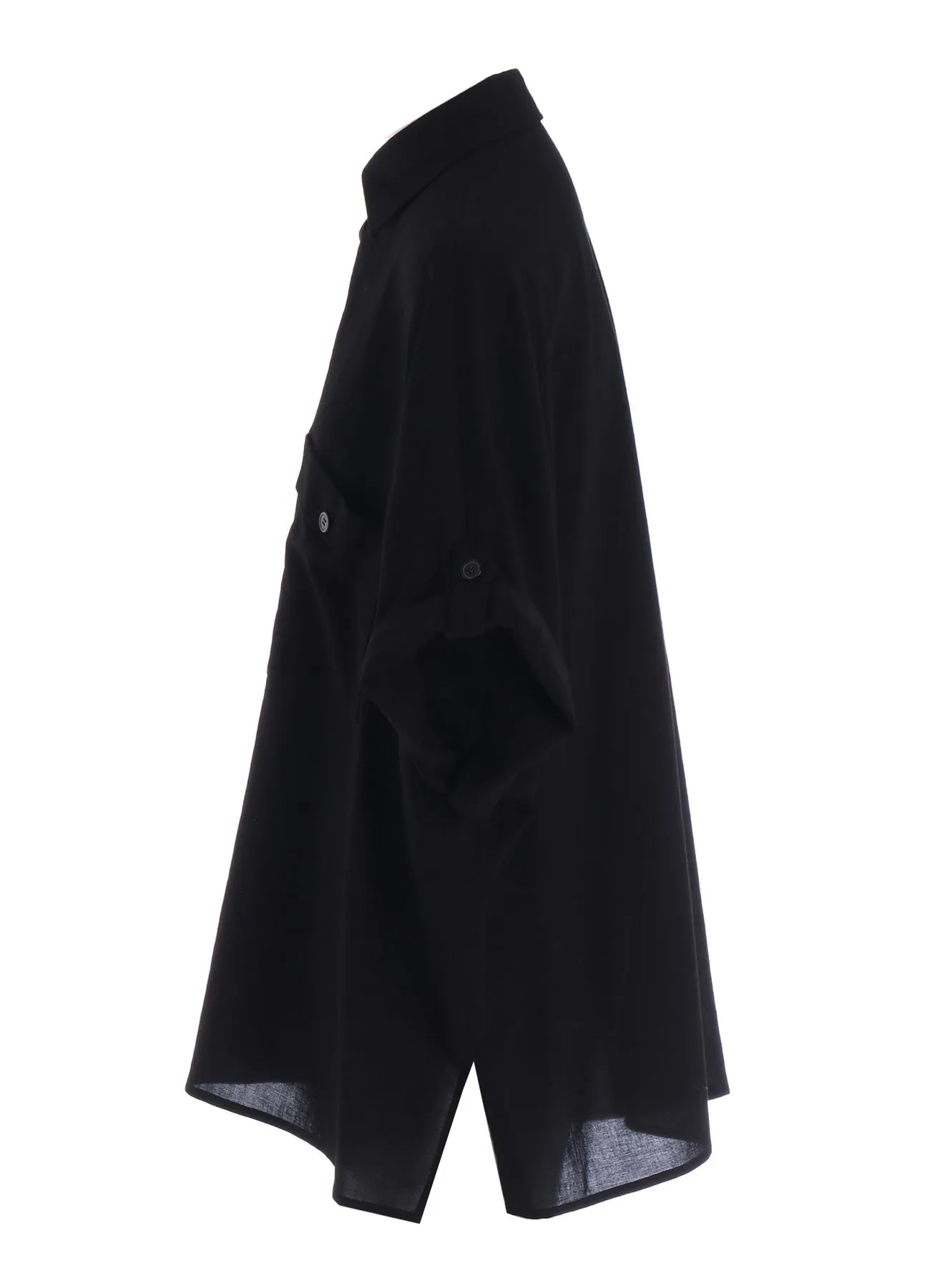 COTTON VOILE VIYELLA DOLMAN SLEEVE SHIRT sold by Yohji Yamamoto product image thumbnail 3