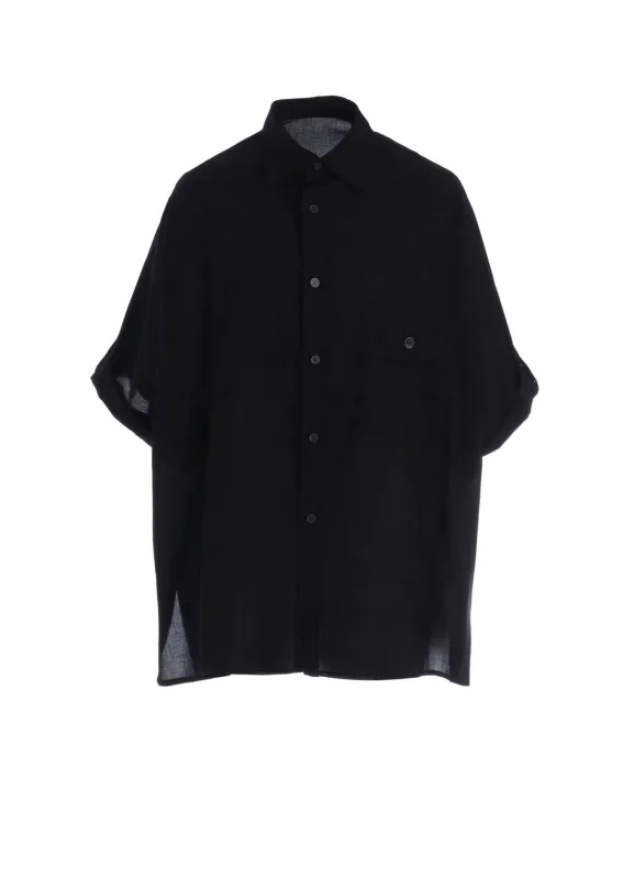 COTTON VOILE VIYELLA DOLMAN SLEEVE SHIRT sold by Yohji Yamamoto