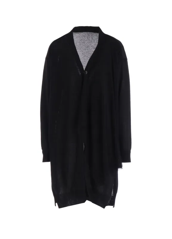 POLYESTER TULLE 2WAY CARDIGAN made by Yohji Yamamoto