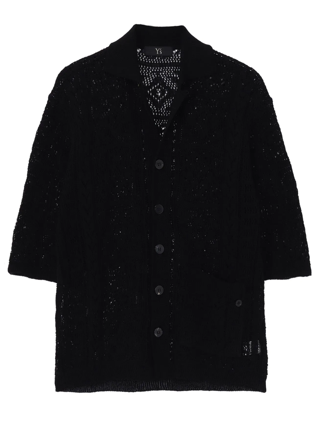 MEXICAN TILE PATTERN KNIT SHIRT sold by Yohji Yamamoto product image thumbnail 2