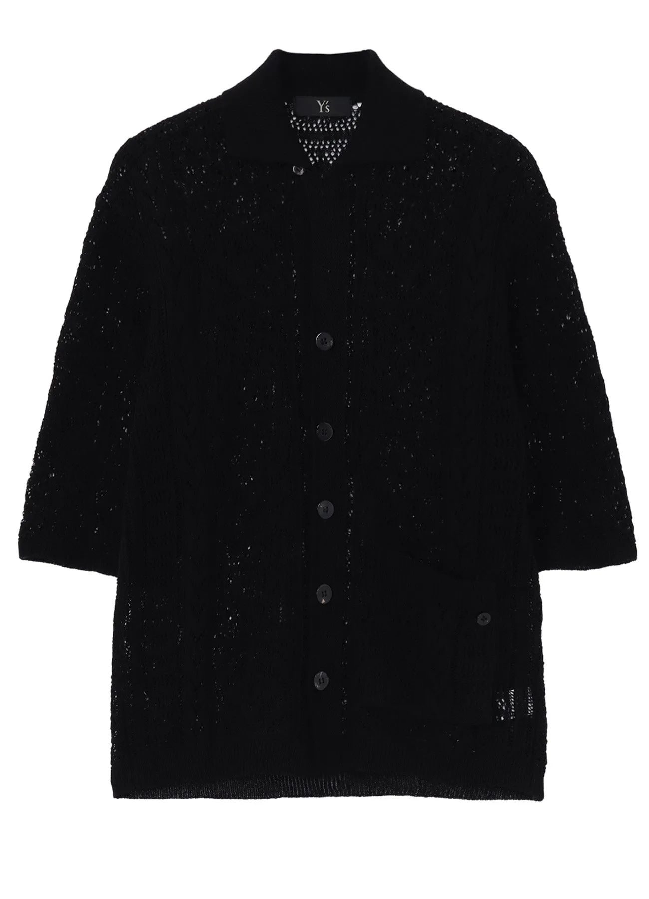 MEXICAN TILE PATTERN KNIT SHIRT sold by Yohji Yamamoto product image thumbnail 3