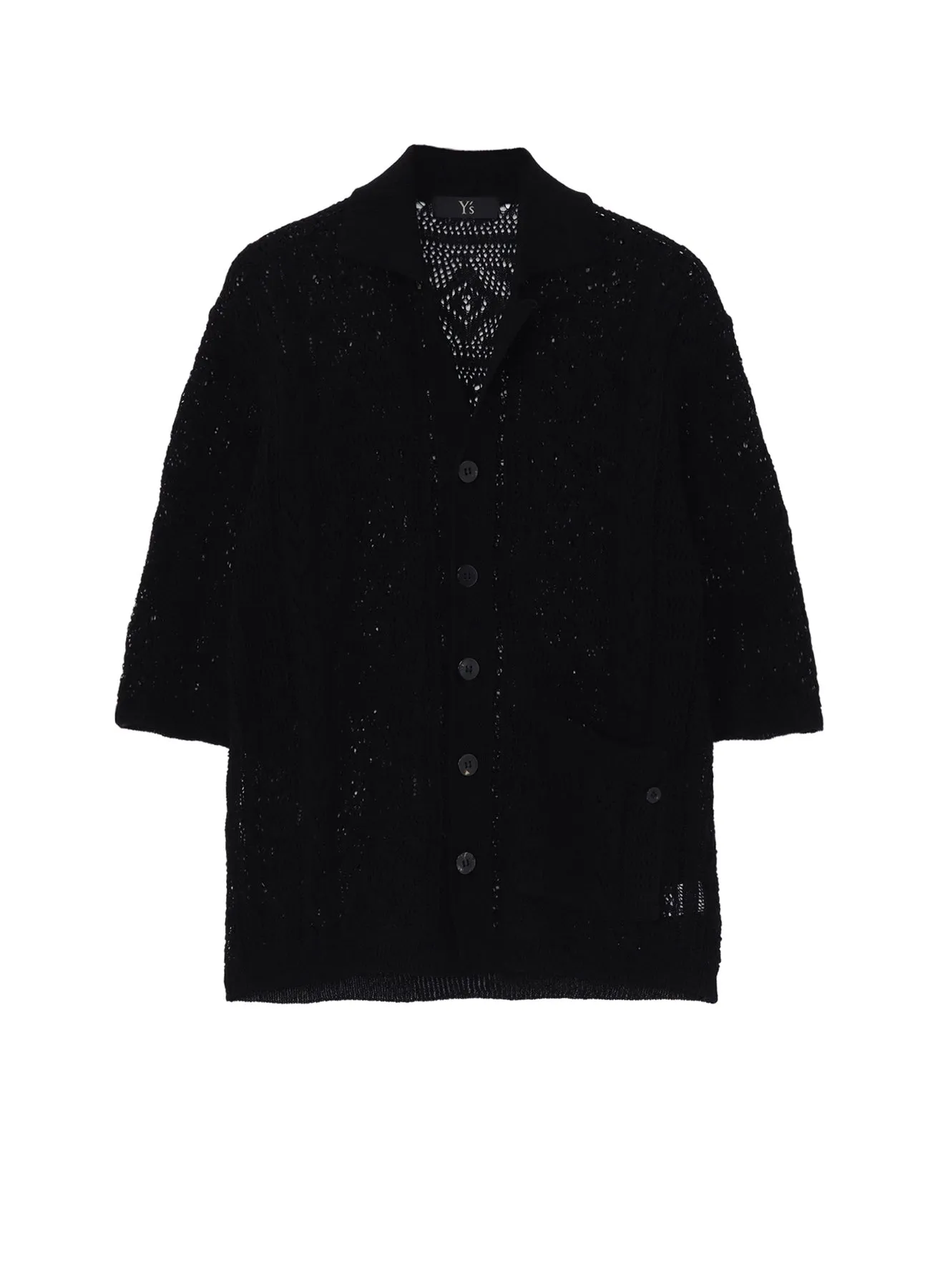 MEXICAN TILE PATTERN KNIT SHIRT sold by Yohji Yamamoto