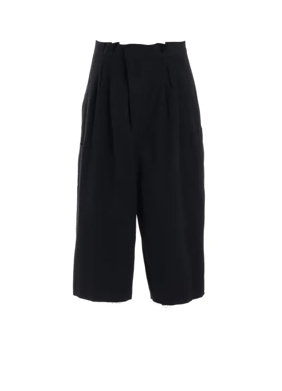 C/LI/RA POPLIN HALF PANTS sold by Yohji Yamamoto