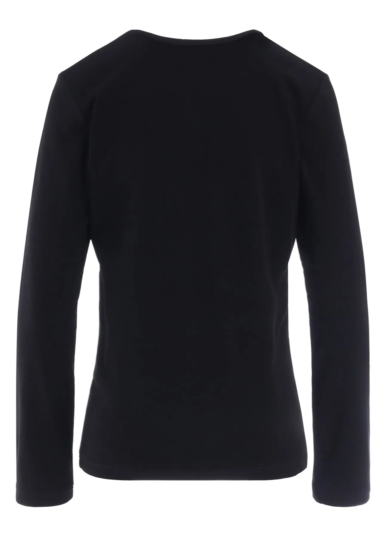 "Y" EMBROIDERY ROUND NECK LONSLEEVE TEE sold by Yohji Yamamoto product image thumbnail 3
