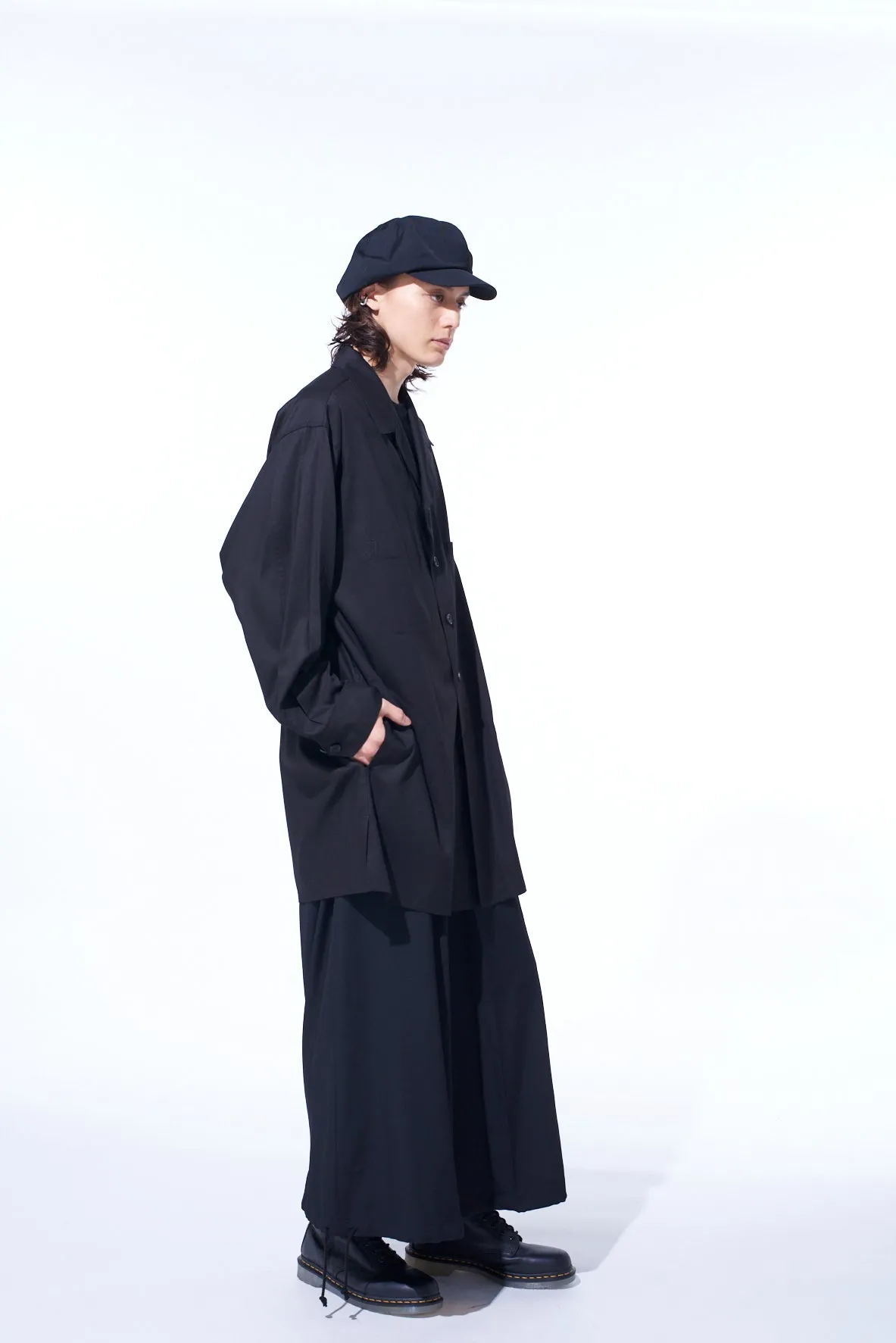 RAYON TWILL SHIRT BLOUSON sold by Yohji Yamamoto product image thumbnail 5