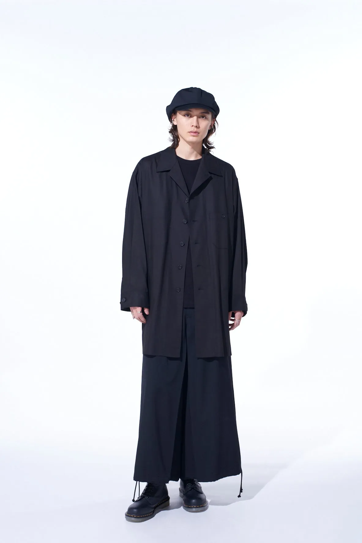 RAYON TWILL SHIRT BLOUSON sold by Yohji Yamamoto product image thumbnail 2