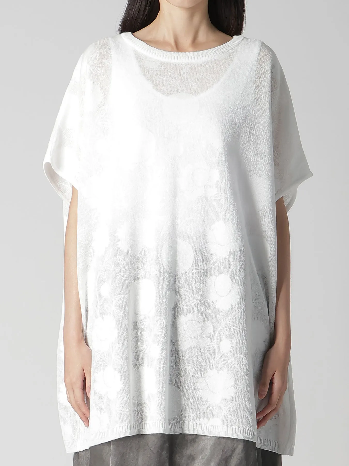 COTTON/NYLON COMPACT TWIST BIG KNIT sold by Yohji Yamamoto product image thumbnail 4