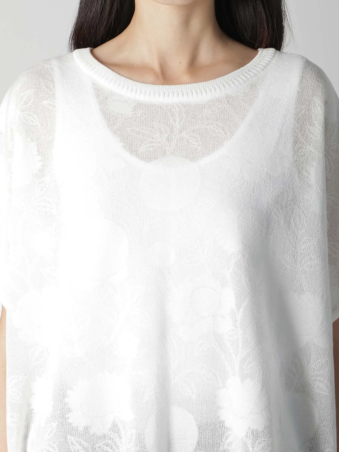 COTTON/NYLON COMPACT TWIST BIG KNIT sold by Yohji Yamamoto product image thumbnail 5