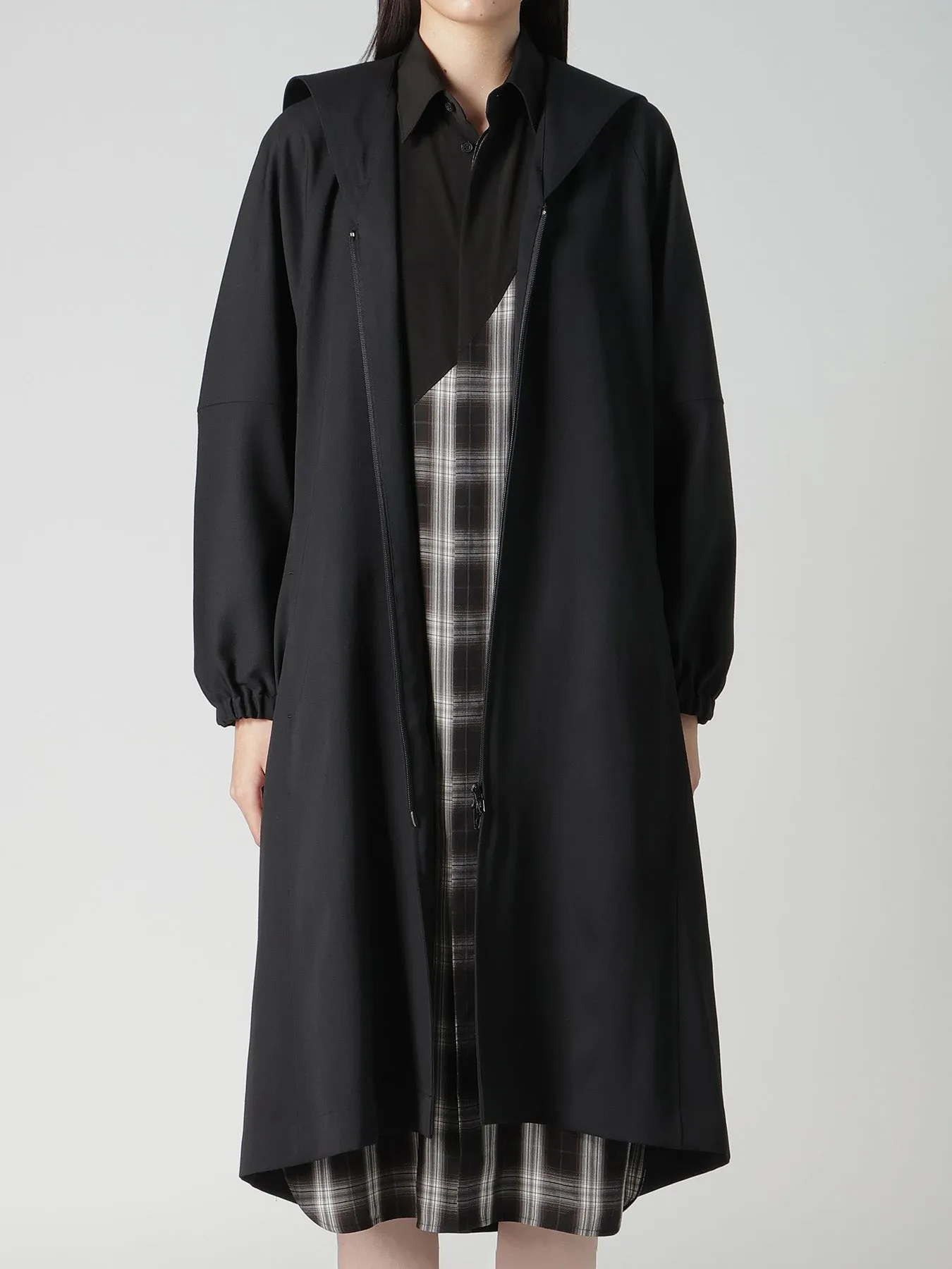 WOOL GABARDINE SAILOR COLLAR JACKET sold by Yohji Yamamoto product image thumbnail 5