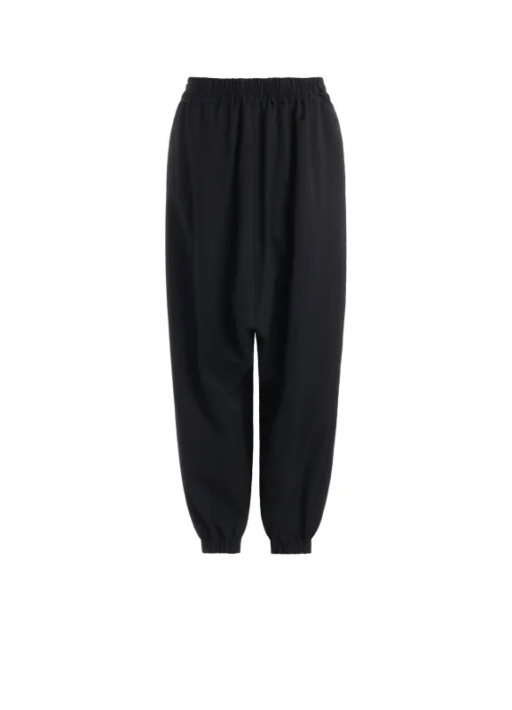 WOOL GABARDINE SAROUEL PANTS sold by Yohji Yamamoto