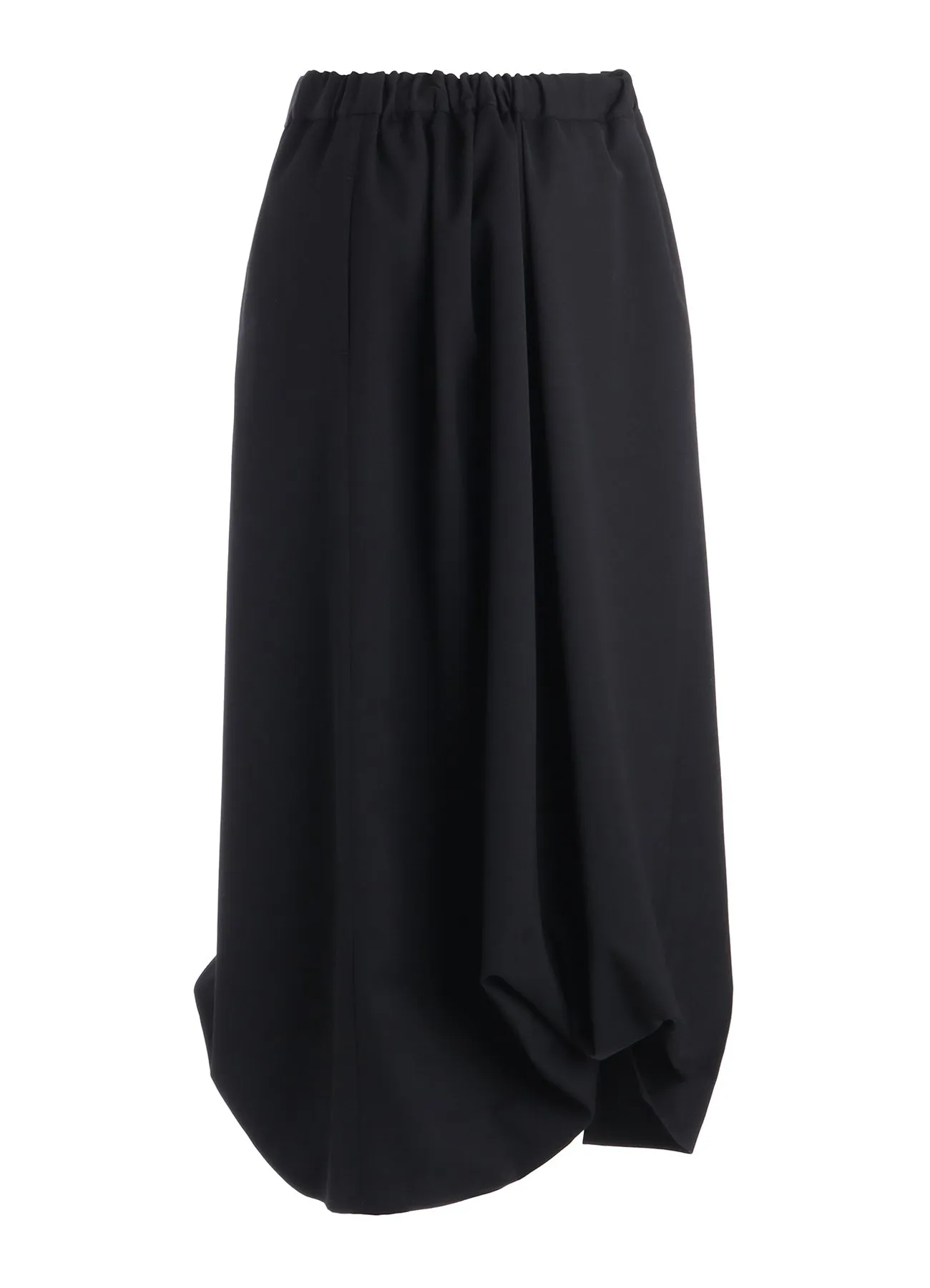 WOOL GABARDINE TUCK SKIRT sold by Yohji Yamamoto product image thumbnail 3