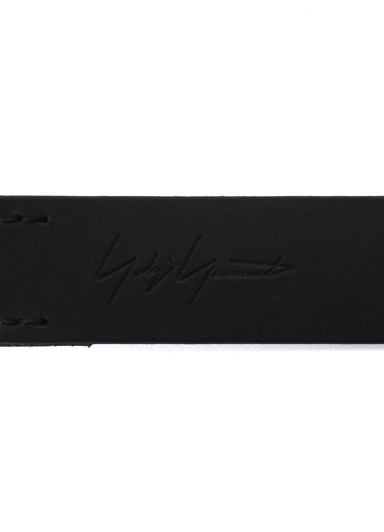 MAT SOFT OIL LEATHER 30MM BASIC BELT sold by Yohji Yamamoto product image thumbnail 5