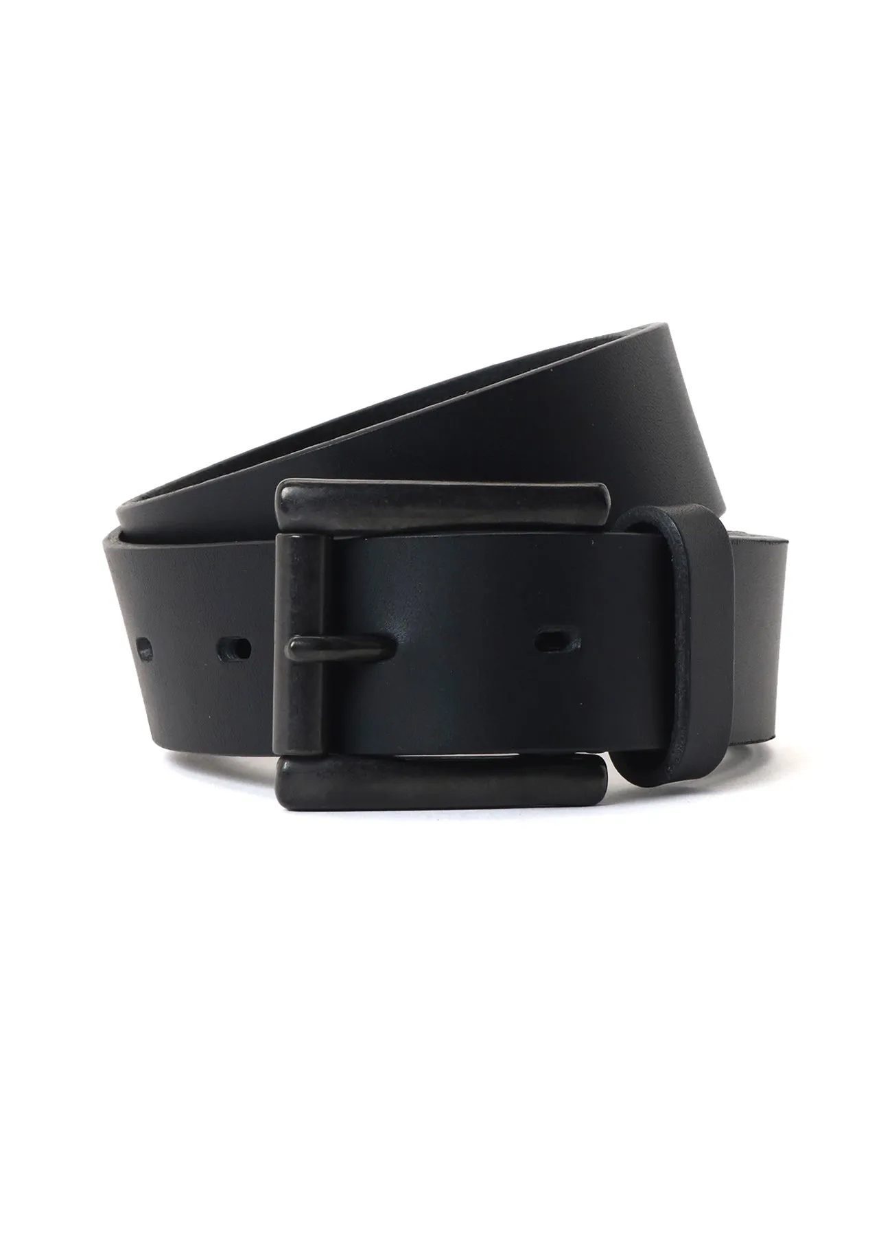 MAT SOFT OIL LEATHER 30MM BASIC BELT sold by Yohji Yamamoto product image thumbnail 2