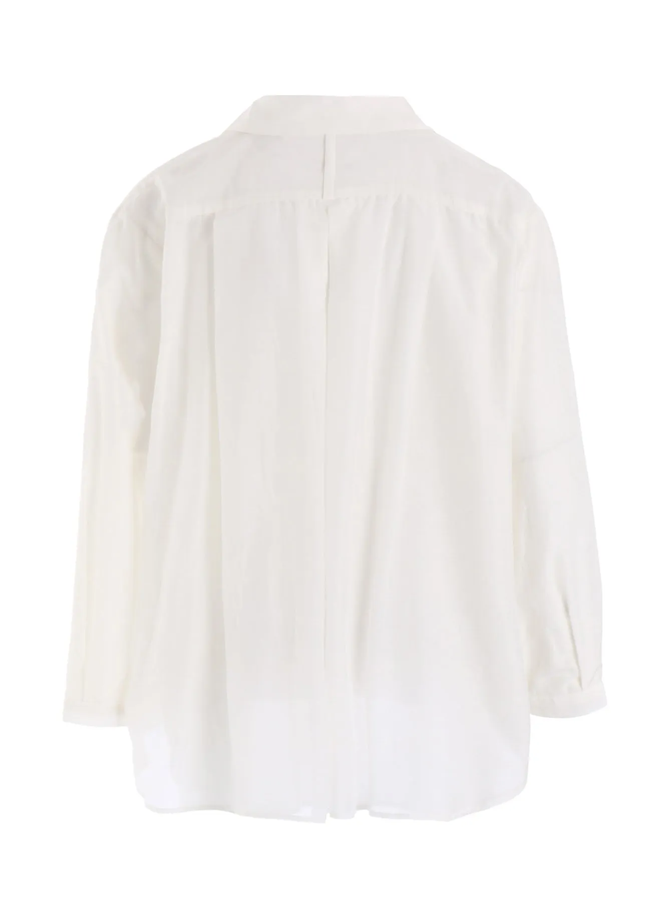 COTTON SILK LOAN SHIRT sold by Yohji Yamamoto product image thumbnail 4