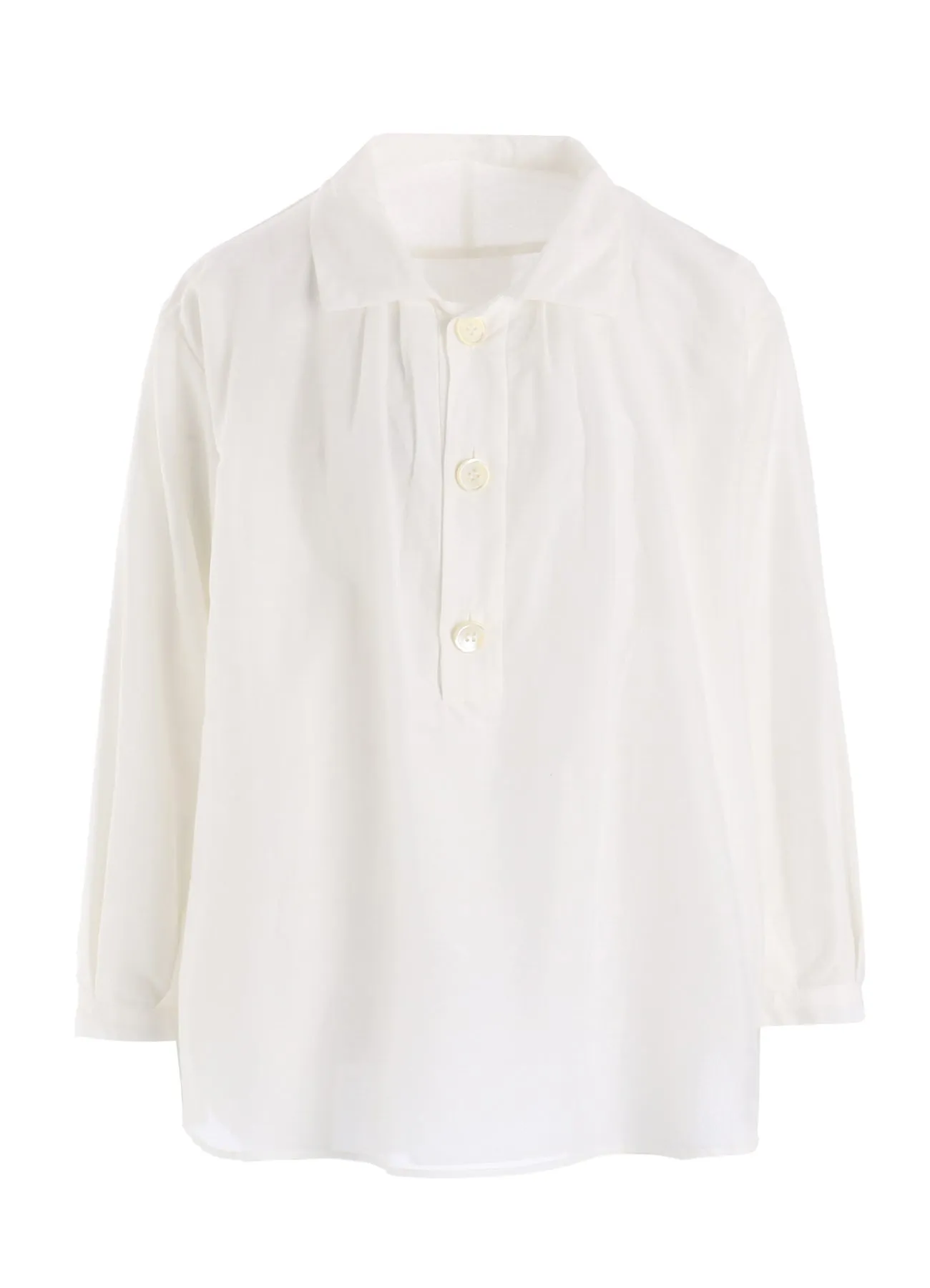 COTTON SILK LOAN SHIRT sold by Yohji Yamamoto product image thumbnail 2