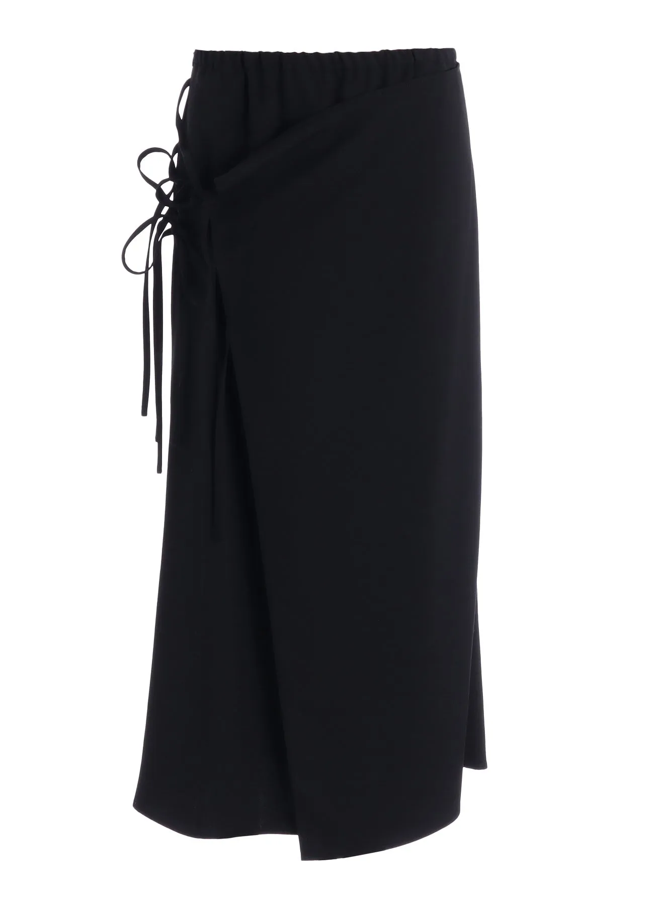 WOOL GABARDINE WRAP SKIRT sold by Yohji Yamamoto product image thumbnail 2
