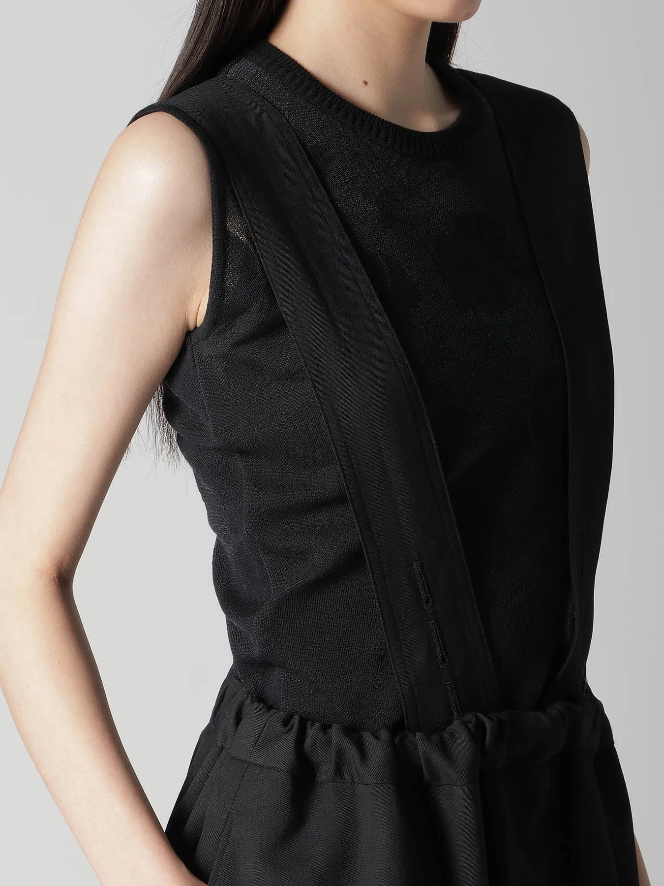 WOOL GABARDINE BALLLON SKIRT sold by Yohji Yamamoto product image thumbnail 5