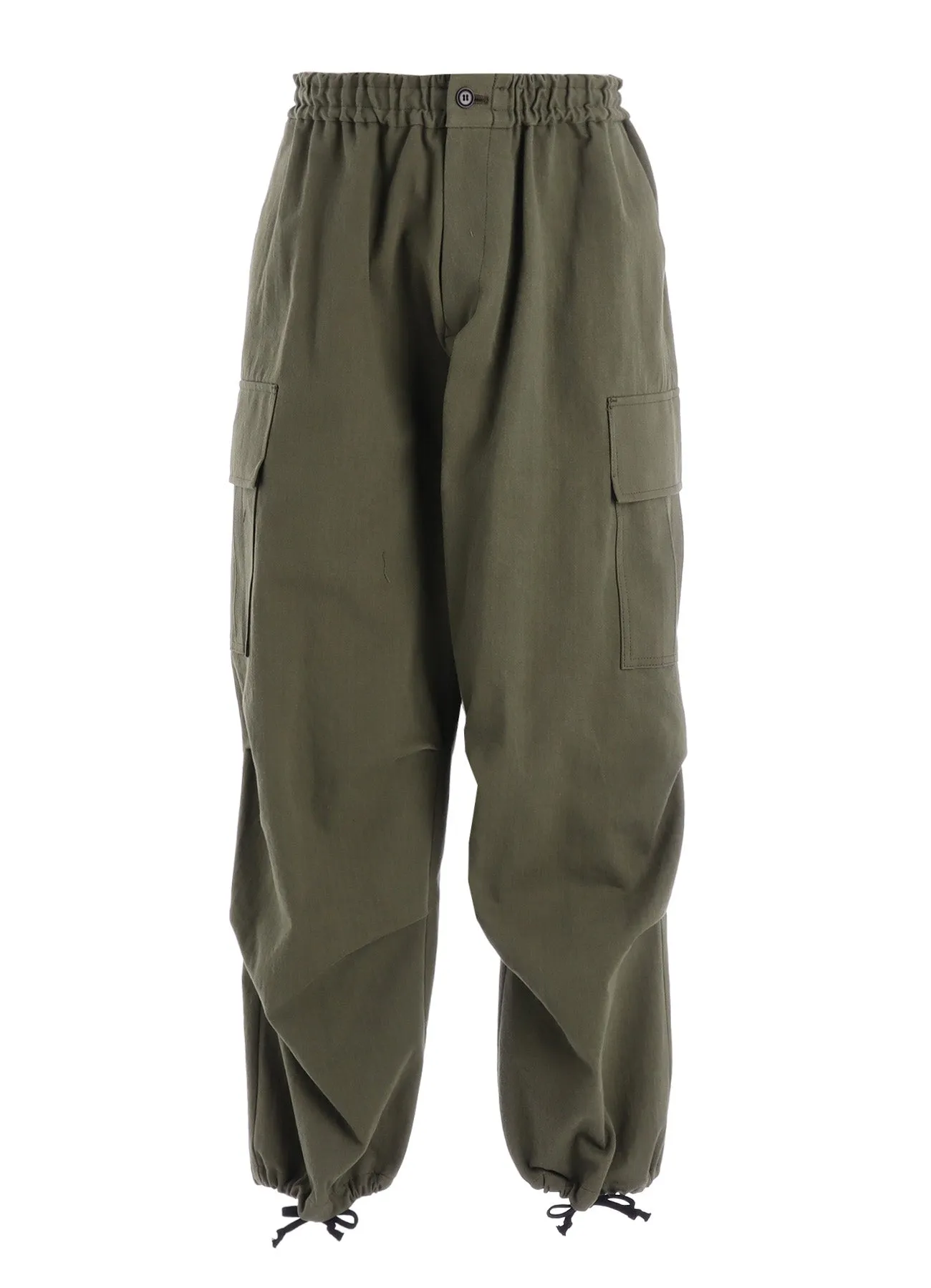 HARD TWISTED NIDOM BIO WASH CARGO PANTS sold by Yohji Yamamoto product image thumbnail 2