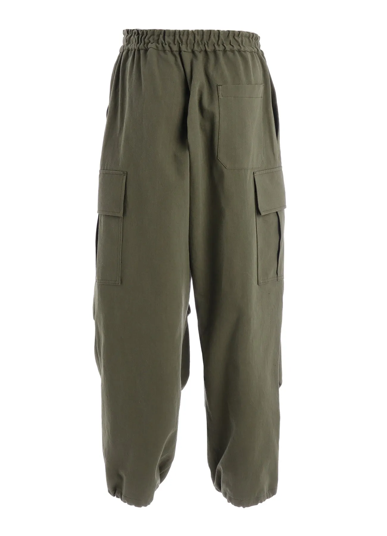 HARD TWISTED NIDOM BIO WASH CARGO PANTS sold by Yohji Yamamoto product image thumbnail 4