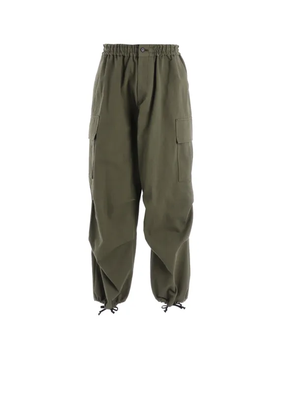 HARD TWISTED NIDOM BIO WASH CARGO PANTS sold by Yohji Yamamoto