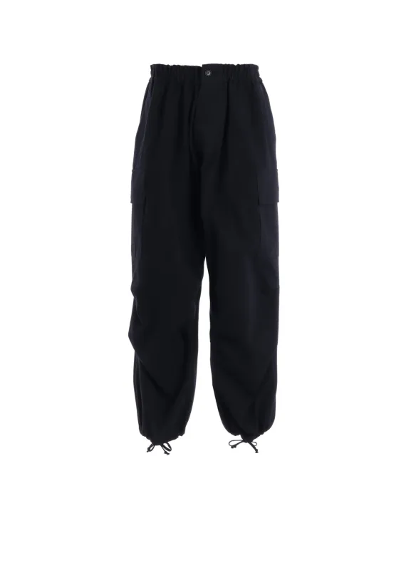 HARD TWISTED NIDOM BIO WASH CARGO PANTS sold by Yohji Yamamoto